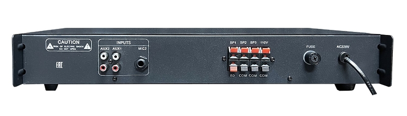 Микшер-усилитель для систем Public Address SVS Audiotechnik STA-80 артикул 260985Si-1 фото 3