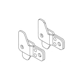 Крепление QSC AB2082 Скоба для регулировки наклона между WL2082i и WL115-sw, собирается на земле. артикул 125148Si-1