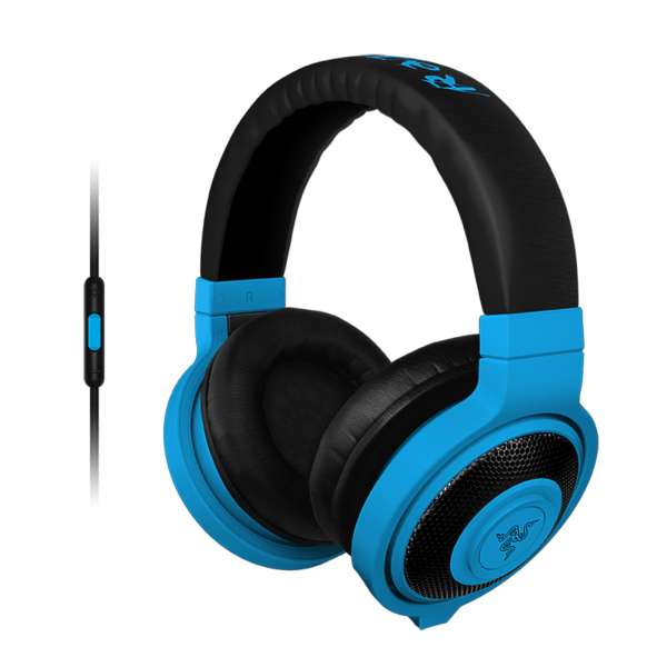 Наушники Razer Kraken Mobile Neon blue артикул 135373Si-1