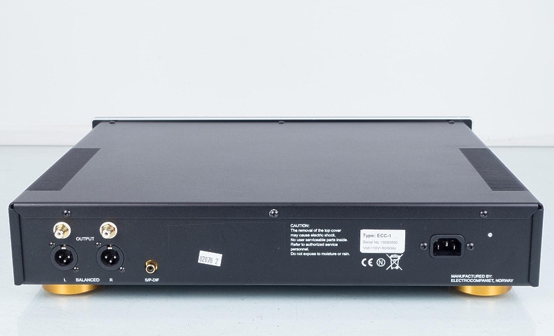 CD проигрыватель Electrocompaniet ECC-1 артикул 450099FV-1 фото 3