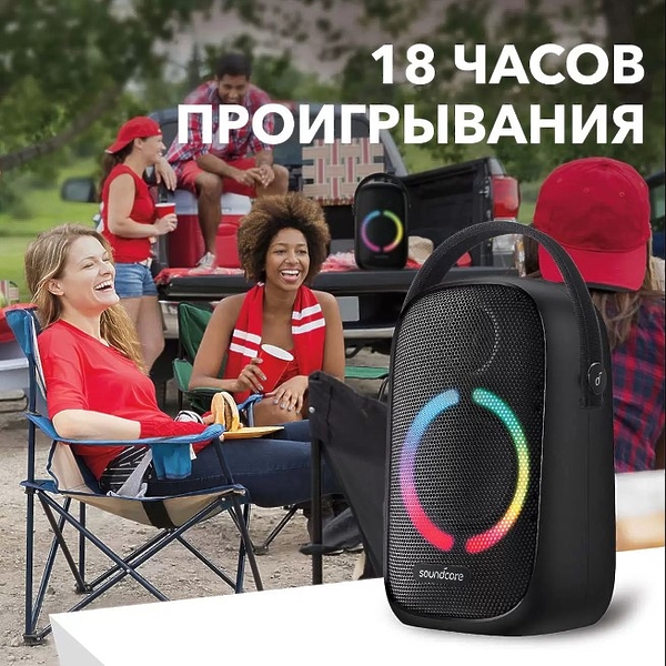 Портативная акустика Soundcore Rave Neo артикул 268695Si-1 фото 8