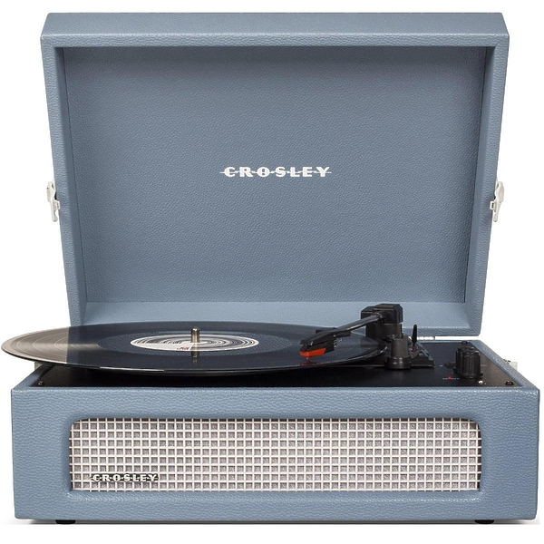 Проигрыватель винила Crosley Voyager Washed Blue (CR8017A-WB) артикул 224871Si-1