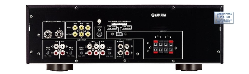 Стереоусилитель Yamaha KMA-700 black артикул 323887FV-1 фото 3