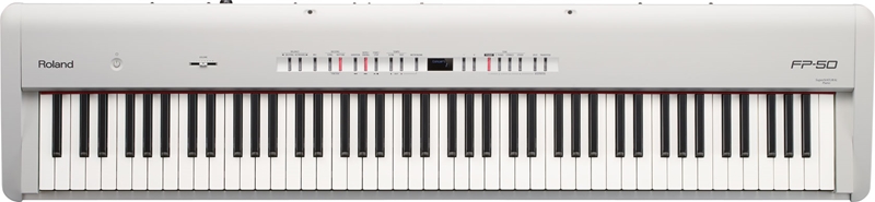 Клавишный инструмент Roland FP-50-WH артикул 136368Si-1 фото 5