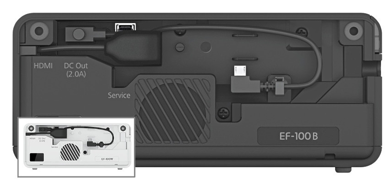 Проектор Epson EF-100B артикул 202123Si-1 фото 5