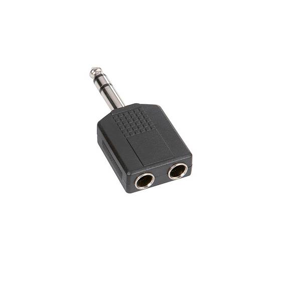 Переходник Adam Hall 7546 (2 x 6,3 stereo Jack(F) - 6,3 Jack stereo) артикул 255144Si-1 фото 3