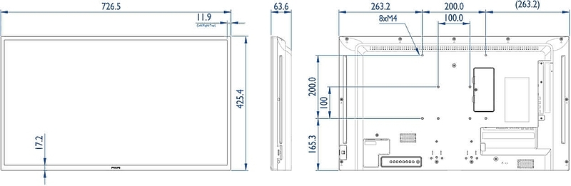 LED панель Philips BDL3230QL/00 артикул 139965Si-1 фото 10