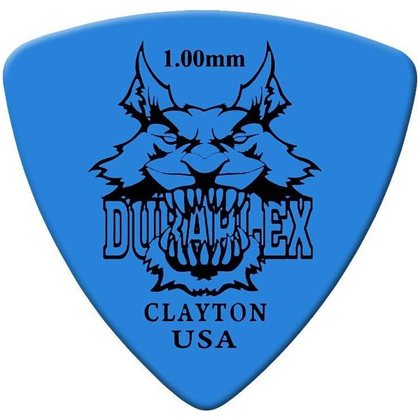 Медиаторы CLAYTON DXRT100/12 - 1.00 mm DELRIN широкие 12 шт артикул 290708Si-1