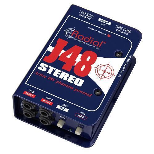 Директ-бокс активный Radial J48 Stereo артикул 199467Si-1