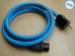 Кабель сетевой Straight Wire Blue Thunder 0.5m (IEC 15AMP MALE - IEC 15AMP FEMA артикул 105887FV-1