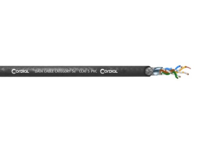 Цифровой кабель Cordial CCAT 5 PVC артикул 300460Si-1