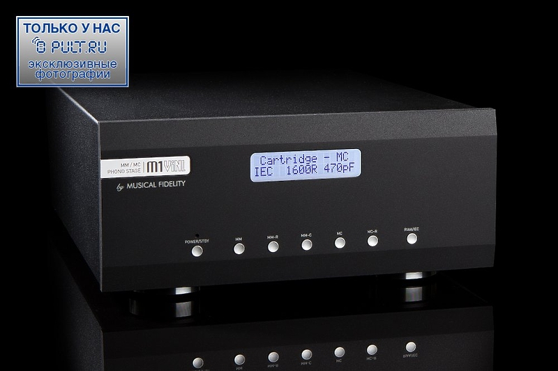 Фонокорректор Musical Fidelity M1 ViNL black артикул 102556FV-1 фото 5