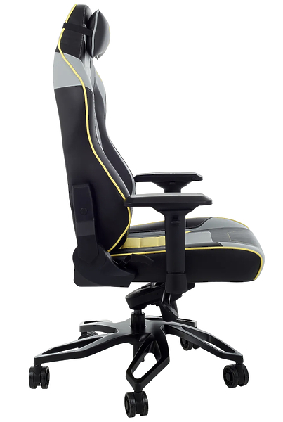 Кресло компьютерное игровое ZONE 51 Cyberpunk YG Yellow-Grey артикул 330727Si-1 фото 5