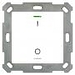 Кнопочный выключатель MDT technologies BE-TAL5501.B1 KNX/EIB 1x клавишный (2 кнопки) с символами I/O, 55 x 55мм, встроенный интерфейс KNX (BCU), RGBW индикация, 4 логических модуля, цвет глянцевый белый