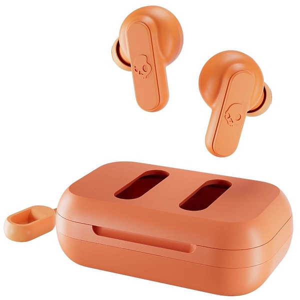 Наушники Skullcandy DIME TRUE WIRELESS IN-EAR orange/gold артикул 256068Si-1
