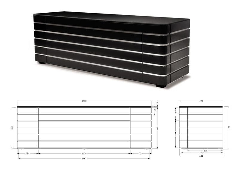 NorStone Baho black/silver артикул 114471Si-1