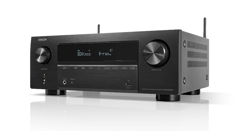 AV ресивер Denon AVR-X2800H black артикул 280056Si-1 фото 3