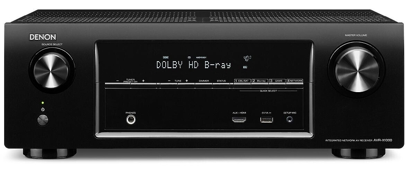 AV Ресивер Denon AVR-X1000 black + AH-D310R артикул 100948Si-1 фото 3