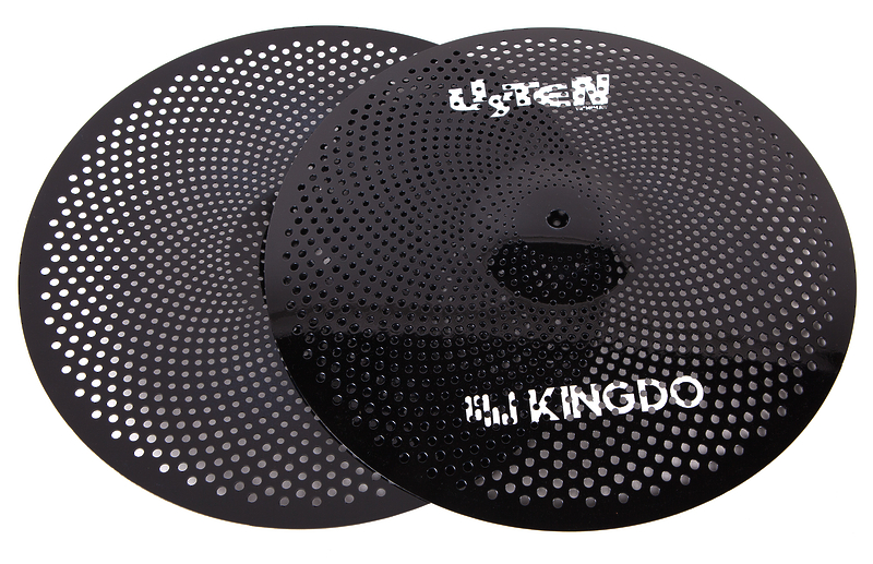 Комплект тарелок KINGDO LOW VOLUME SET 14"+16"+18"+20" BLACK артикул 320598Si-1 фото 3