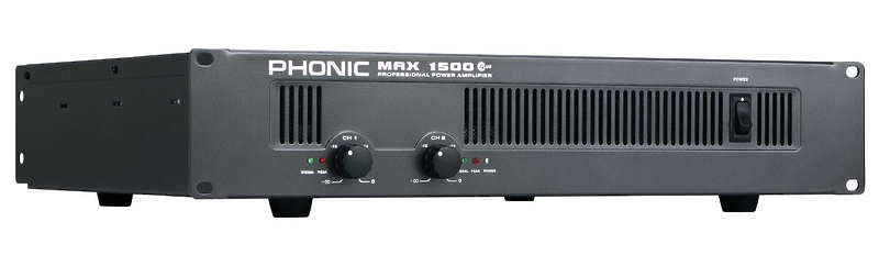 Усилитель PHONIC MAX 1500 V10 артикул 156515Si-1 фото 3