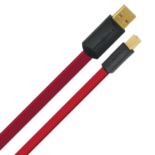 USB кабель Wire World Starlight 7 Flat USB 2.0 A-B 0.5m артикул 118437Si-1