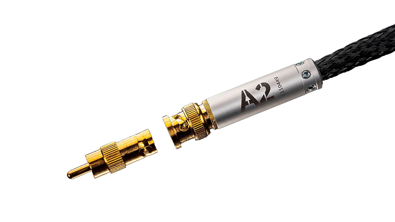 Кабель межблочный аудио Ansuz Acoustics Digitalz A2 (BNC/RCA) 1m артикул 288606Si-1