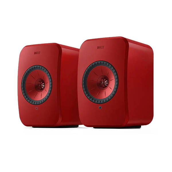 Полочная акустика KEF LSX II Lava Red артикул 268873Si-1