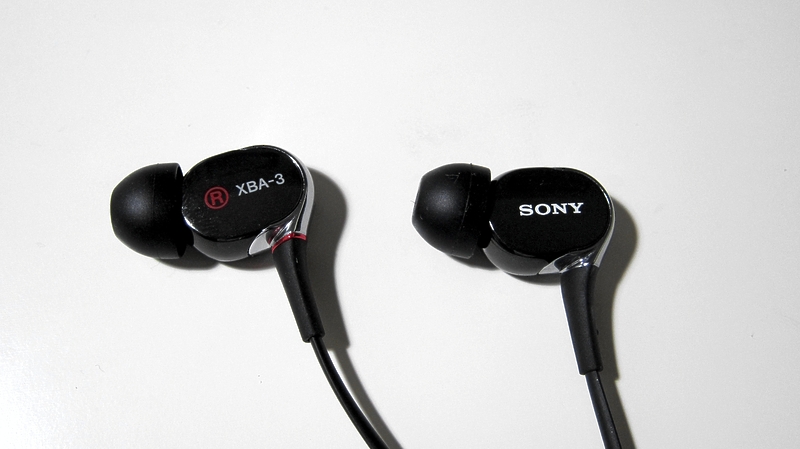 Наушники Sony XBA-3 артикул 243494FV-1 фото 3