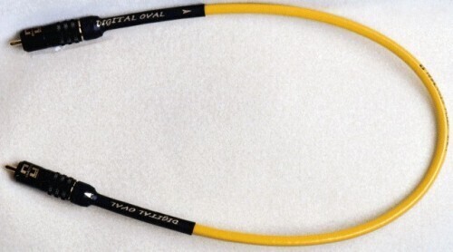 Кабель межблочный аудио Analysis Plus Digital Oval Cable 0.5m артикул 118141FV-1