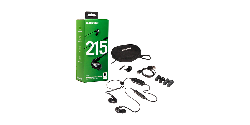 Наушники Shure SE215-K-BT1-EFS артикул 182031Si-1 фото 3