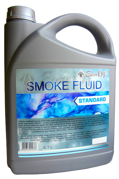Жидкость для генераторов дыма Euro DJ Smoke Fluid STANDARD, 4,7L артикул 300832Si-1