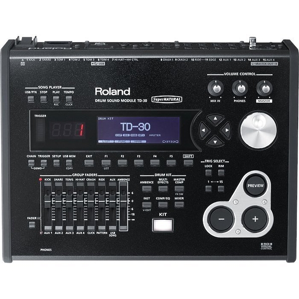 Электронная ударная установка Roland TD-30 артикул 152243Si-1