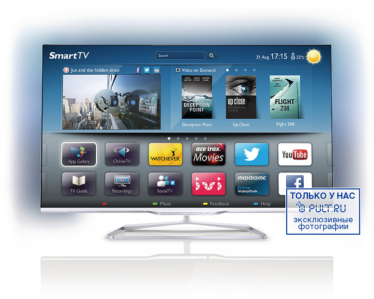 LED телевизор Philips 42PFL7108S/60 артикул 329596FV-1 фото 9