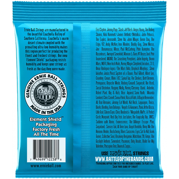 Струны для электрогитары Ernie Ball 2238 RPS8 Extra Slinky артикул 291333Si-1 фото 3