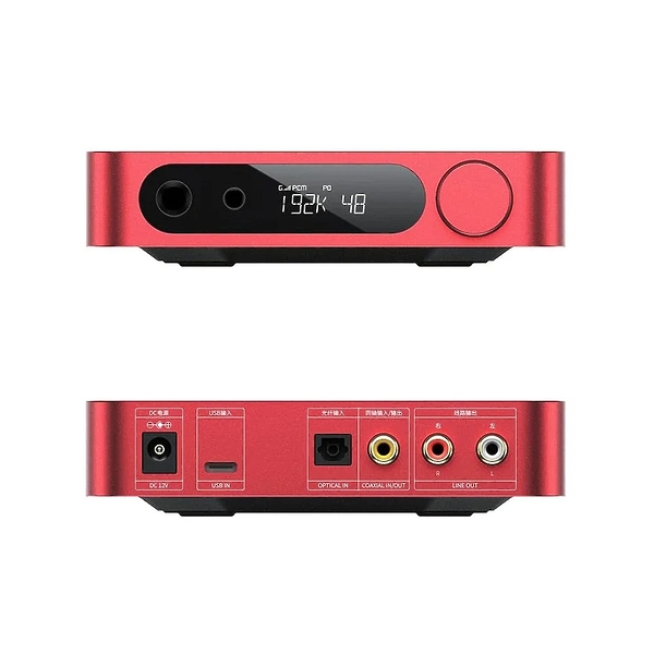 Усилитель для наушников FiiO K11R2R (F3031K) Red артикул 336621Si-1 фото 3