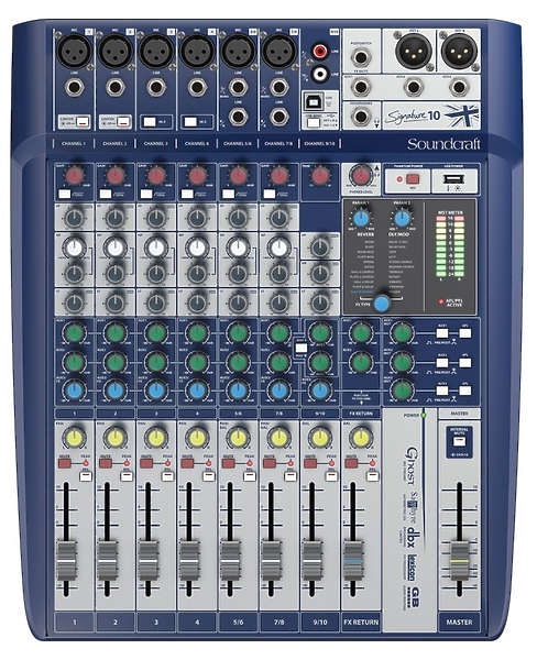 Микшерный пульт Soundcraft Signature 10 артикул 127049Si-1