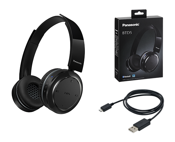 Наушники Panasonic RP-BTD5E-K артикул 186864Si-1