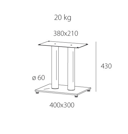 Стойка для колонок Spectral BS 58 Ms артикул 314256FV-1 фото 5