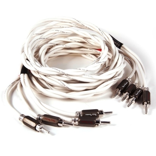 Акустический кабель Black Rhodium Samba 2.5m banan white артикул 134193Si-1