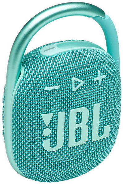 Портативная колонка JBL Clip 4 Teal (JBLCLIP4TEAL) артикул 247530Si-1 в интернет-магазине «HiFiRussia»