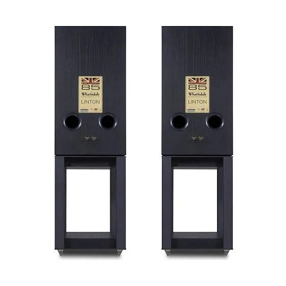Полочная акустика со стойками Wharfedale 85th Anniversary Linton Black Oak артикул 265119Si-1 фото 5
