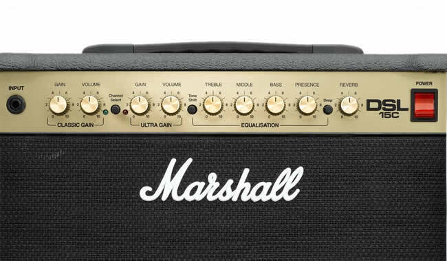 Комбо усилитель MARSHALL DSL15C артикул 131405Si-1 фото 6