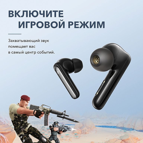 Наушники Soundcore Life Note 3 NC Black артикул 268705Si-1 фото 7