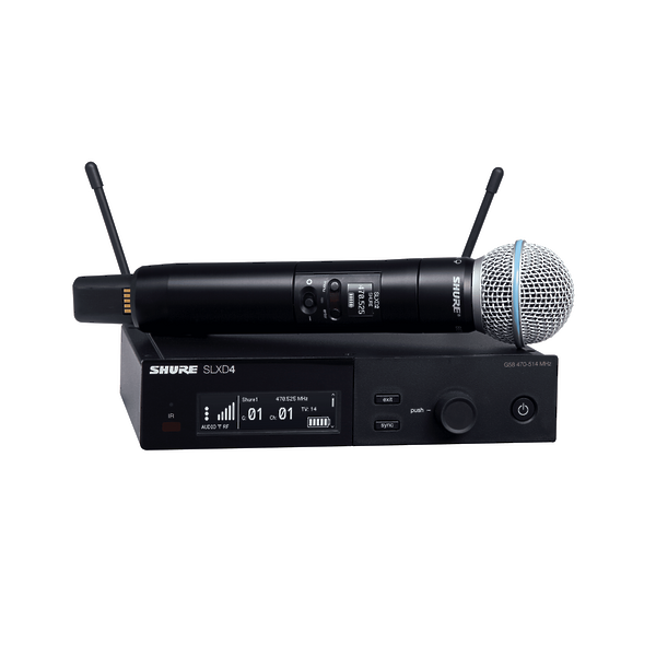 Радиосистема Shure SLXD24E/B58 H56 (518-562MHz) артикул 225173Si-1