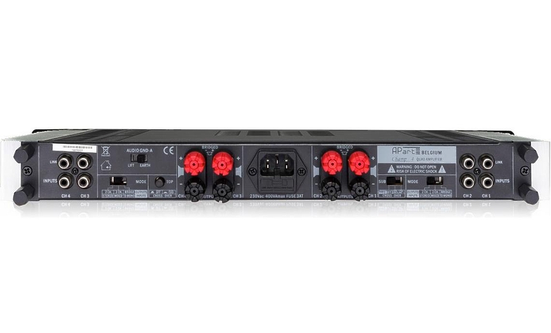Усилитель мощности APart CHAMP-4 артикул 125958Si-1 фото 3