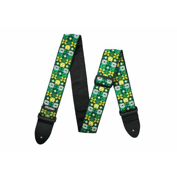 Ремень для гитары Dunlop D6701GN Jacquard Winterland Green артикул 279666Si-1