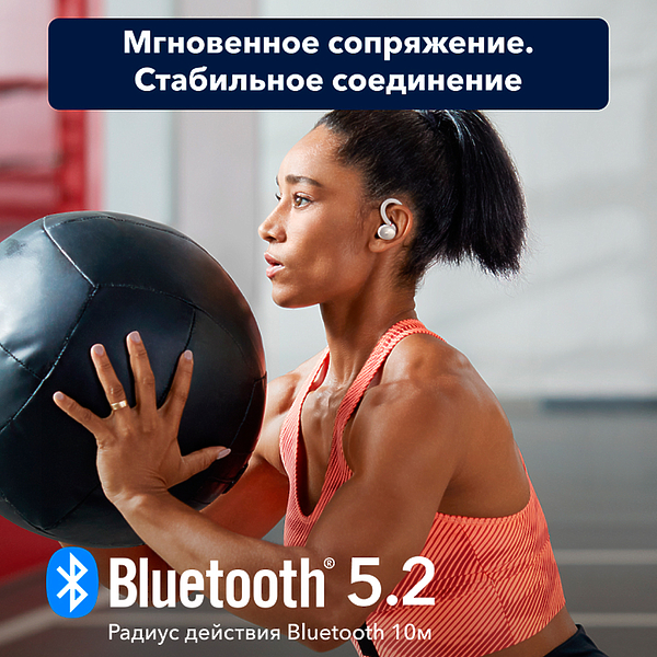 True wireless наушники Soundcore Sport X10 White артикул 283056Si-1 фото 11