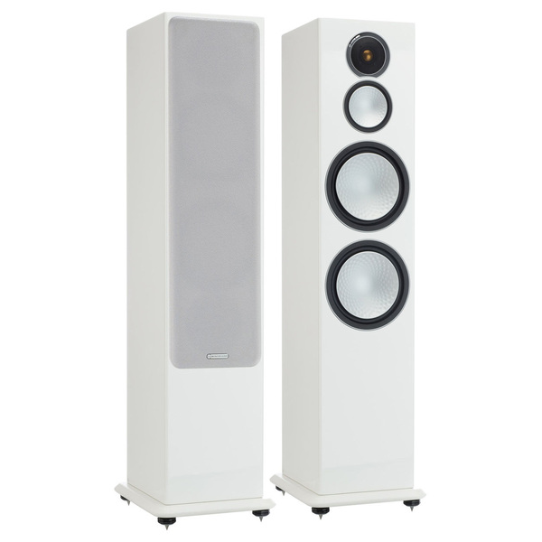 Напольная акустика Monitor Audio Silver 10 high gloss white артикул 101175Si-1