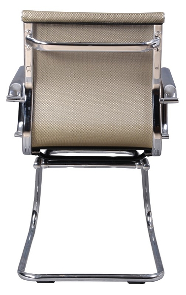 Кресло Бюрократ CH-993-LOW-V/GOLD (Office chair CH-993-Low-V gold gauze low back runners metal хром) артикул 263514Si-1 фото 5