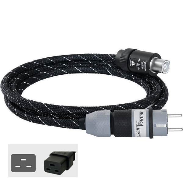 Кабель питания Mudra Akustik Power Cable Standard (SCH19-10), 1м. артикул 227800Si-1